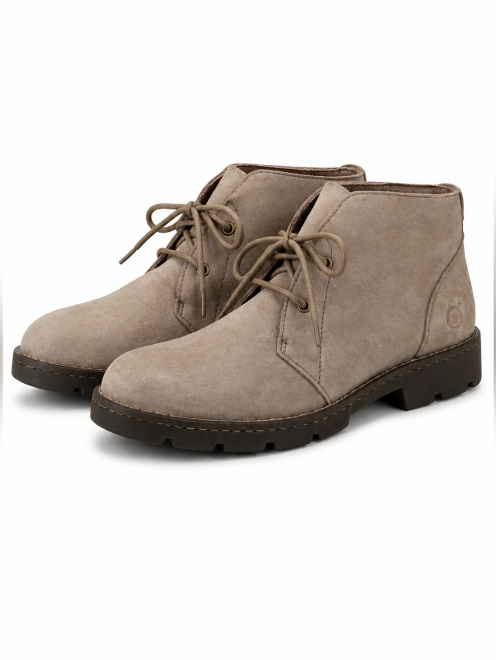 Born Suede Chukka Boots, 9, Stone, Worn Once, Effortless Everyday Style